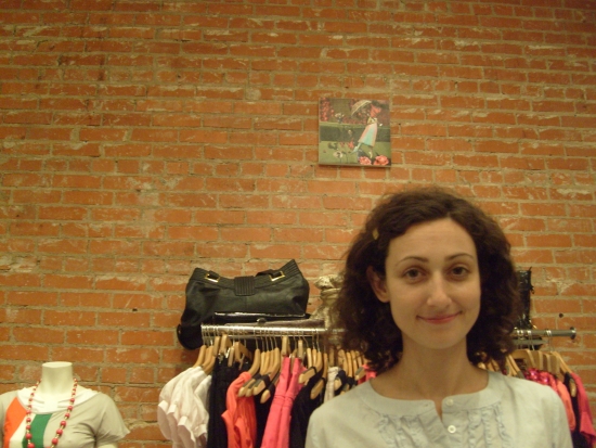Leila’s art opening