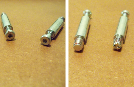 Though screwed, these screws still basically worked.